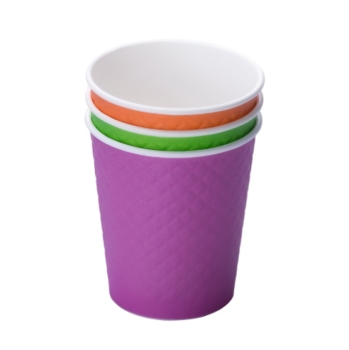 Բաժակ թղթե մեկանգամյա երկշերտ 250մլ 12203 