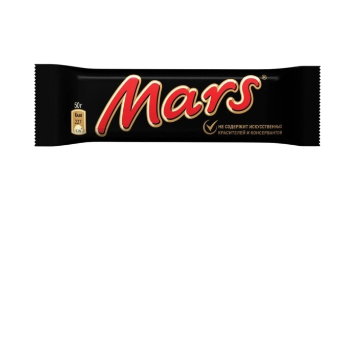 Կոնֆետ Mars 50 գր ||Шоколадный батончик Mars 50 г