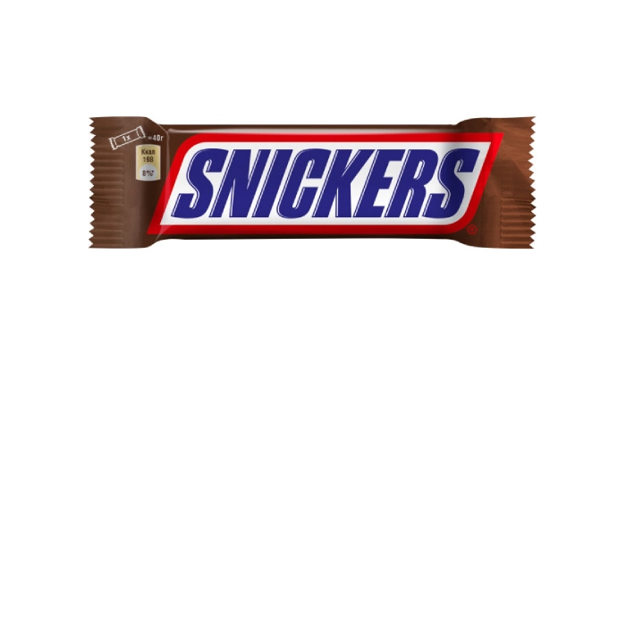 Կոնֆետ Snickers 55 գր ||Шоколадный батончик Snickers с арахисом, нугой и карамелью 55 г