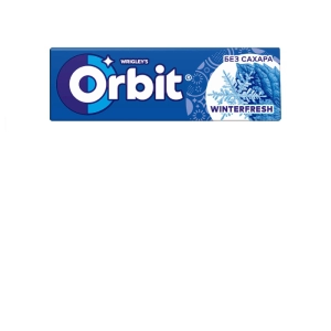 Մաստակ Orbit Winterfresh 10 հատ ||Жевательная резинка Orbit Winterfresh 10 штук 13,6 г
