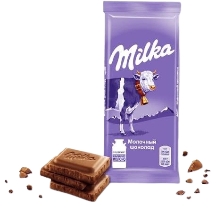 Շոկոլադե Սալիկ Milka 80գր Կաթնային || Плитка шоколада Milka 80гр молочный || Chocolate bar Milka 80 g of milk