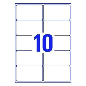 Թուղթ Attache Economy Label 99x57մմ 10 բաժին 100 թերթ ||Бумага Attache Economy label 99x57мм 10 секции 100 листов ||Paper Attache Economy label 99x57mm 10 pieces 100 sheets