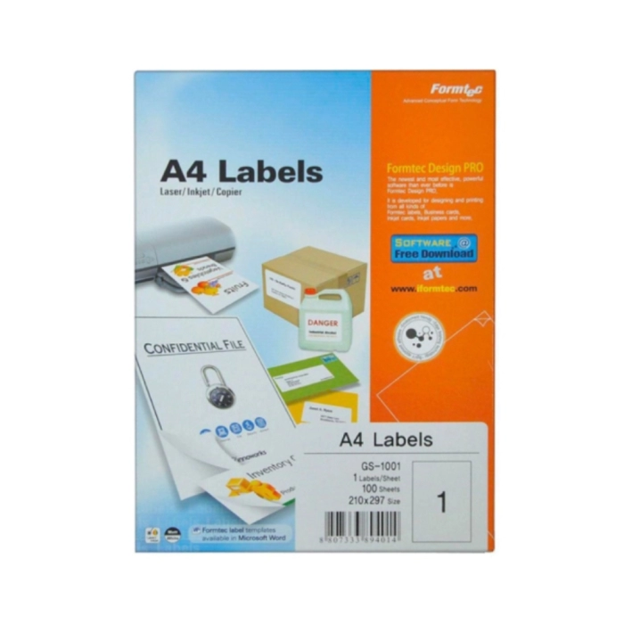 Թուղթ Label A4 210х297 մմ 1 բաժին 1 թերթ ||Бумага Label A4 210х297 mm 1 секция 1 листов ||Paper Label A4 210х297 mm 1 section 1 sheet