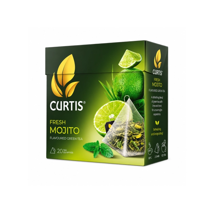 Թեյ Curtis Fresh Mojito 25 հատ 36 գր ||Чай Curtis 36 гр 25 шт. ||Tea Curtis 36 gr 25 pcs