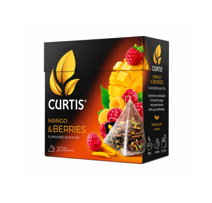Թեյ Curtis Mango & Berries 25 հատ 36գր ||Чай Curtis 36 гр 25 шт. ||Tea Curtis 36 gr 25 pcs