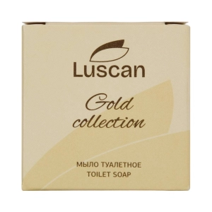 Զուգարանի օճառ Luscan Gold Collection ստվարաթուղթ 20 գ ||Мыло туалетное Luscan Gold Collection картон 20гр ||Toilet soap Luscan Gold Collection cardboard 20g