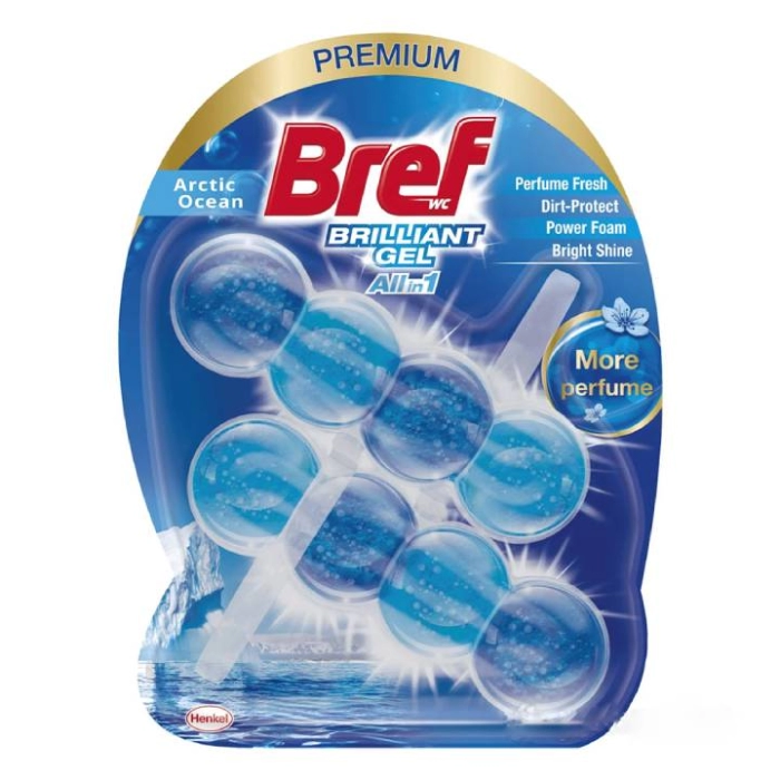 Զուգարանակոնքի դիսպենսեր և գել Bref 2 × 42 գր ||Блок для унитаза Bref 2 × 42 гр ||Toilet block Bref 2 × 42 gr
