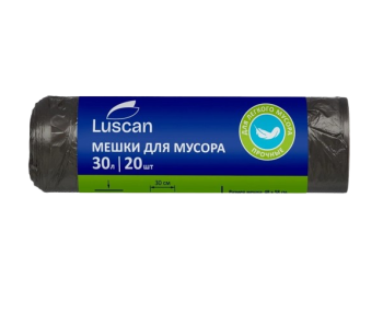 Աղբի տոպրակ Luscan 30լ 20 հատ 6 մկմ 