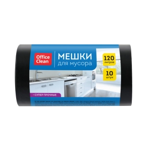 Աղբի տոպրակ OfficeClean 120լ 10 հատ 355033 ||Мешки для мусора OfficeClean 120л 10 шт. 355033 ||Trash bags OfficeClean 120l 10 pcs 355033 