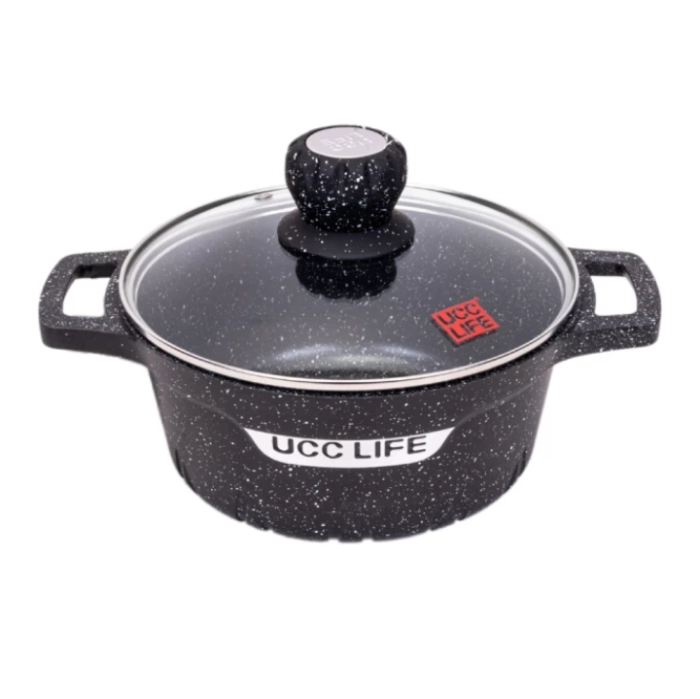 Կաթսա UCC LIFE 20սմ SV-4-29 ||Кастрюля UCC LIFE 20см SV-4-29 ||Saucepan UCC LIFE 20cm SV-4-29