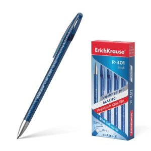 Գրիչ գելային ErichKrauseR-301 Magic Gel Stick 0.5 45211 ||Ручка гелевая сo стираемыми чернилами ErichKrause R-301 Magic Gel Stick 0.5, цвет чернил синий 45211