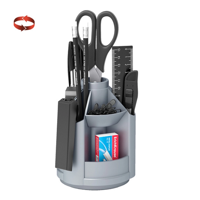 Գրասեղանի հավաքածու ErichKrause Mini Desk 12 կտոր 12516 ||Набор канцелярский ErichKrause Mini Desk 12 предметов 12516 ||Stationery set ErichKrause Mini Desk 12 items 12516 