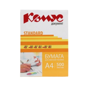 Թուղթ Комус A4 80 գր/մ 500 թերթ С դաս ||Бумага Комус А4 80 г/м 500 листов Ц класс ||Paper Komus A4 80 g/m 500 sheets C class
