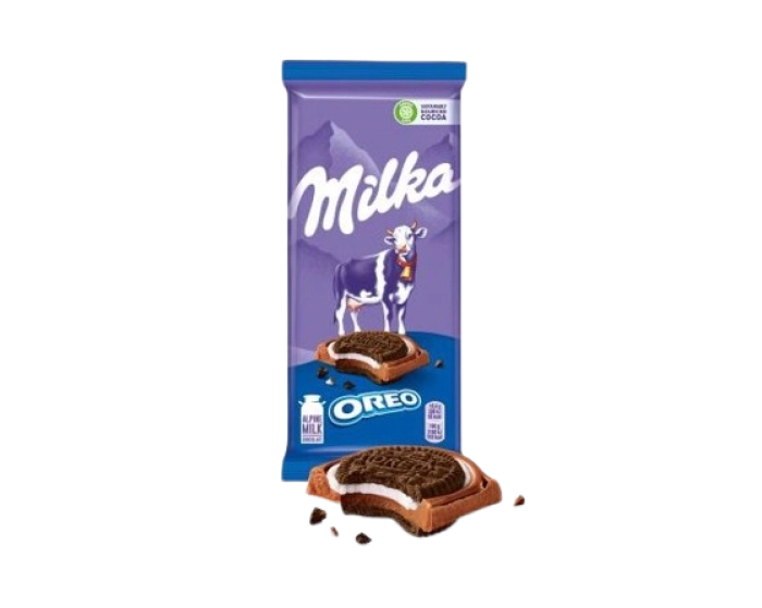 Շոկոլադե Սալիկ Milka  Oreo 92գր Կաթնային || Плитка шоколада Milka  Oreo 92 гр молочный || Chocolate bar Milka  Oreo 92 g of milk