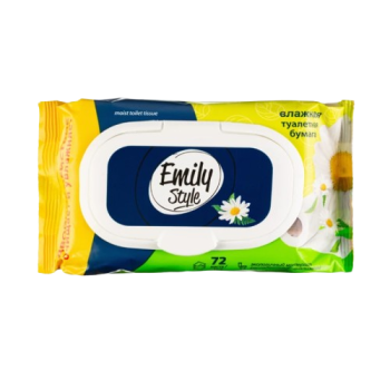 Զուգարանի թուղթ խոնավ Emily Style 72 հատ 1987013 