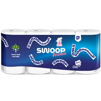 Զուգարանի թուղթ SWOOP Aroma հոտով 3 շերտ 8 հատ 