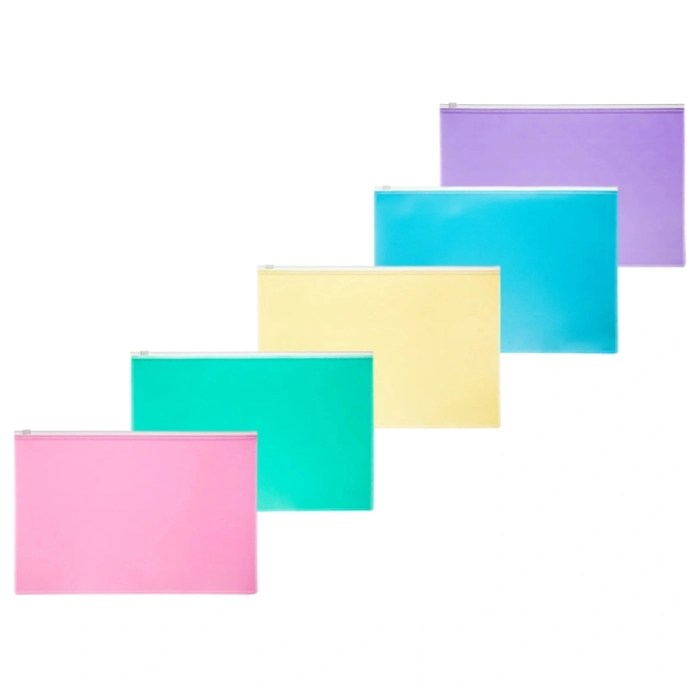 Թղթապանակ զիպով Attache A4 1561904 ||Zip-пакет пластиковый Attache A4 1561904 ||Zipper folder Attache A4 1561904