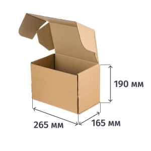 Արկղ Комус 3 շերտ 265х165х190մմ 1782784 ||Коробка Комус 3 слоя 265х165х190мм 1782784 ||Box Комус 3 layers 265х165х190mm 1782784