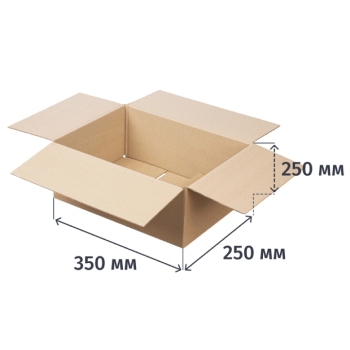 Արկղ Комус 3 շերտ 35x25x25սմ 1077349 