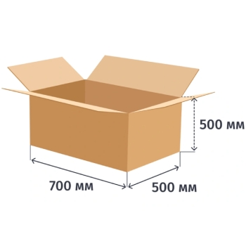 Արկղ Комус 3 շերտ 70х50х50սմ 607926 
