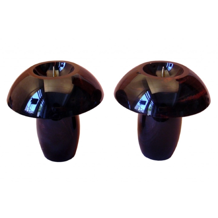 Մոմակալ Obsidian Mushroom ||Подсвечник Obsidian Mushroom ||Candlestick Obsidian Mushroom