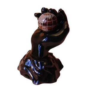 Գլոբուս Obsidian Earth in hand ||Глобус Obsidian Earth in hand ||Globe Obsidian Earth in hand