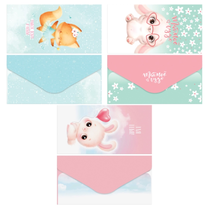 Բացիկ MESHU Cute friends 164x85մմ 65066 ||Открытка MESHU Cute friends 164x85мм 65066 ||Postcard MESHU Cute friends 164x85mm 65066 