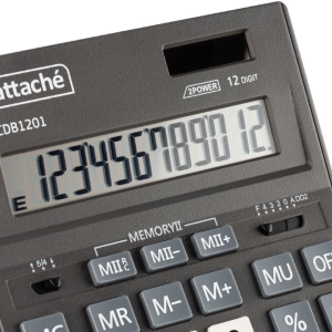 Հաշվիչ սեղանի Attache CDB1201-BK 2213915 ||Калькулятор Attache CDB1201-BK 2213915 ||Calculator Attache CDB1201-BK 2213915
