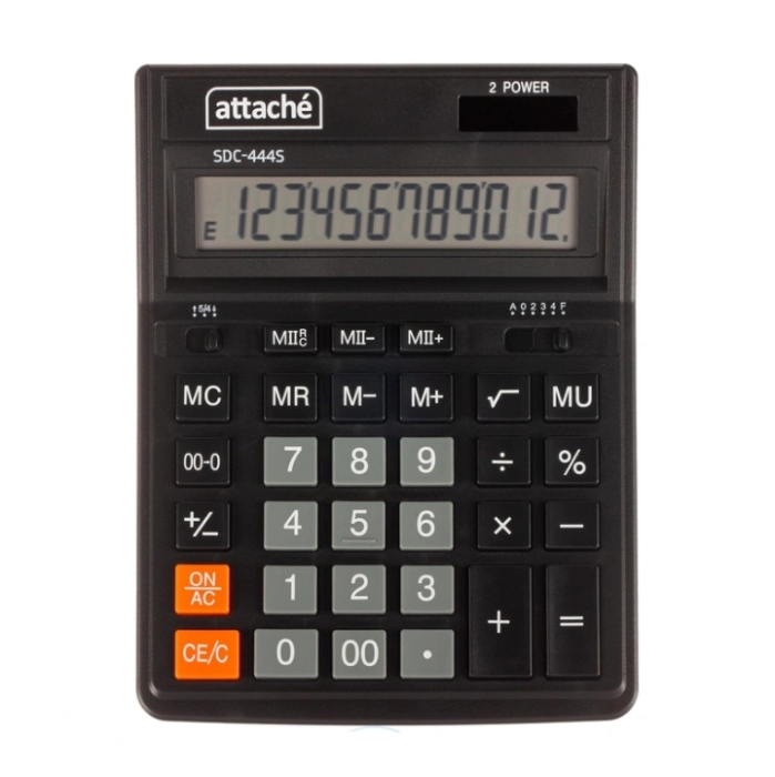 Հաշվիչ սեղանի Attache SDC-444S 2213919 ||Калькулятор Attache SDC-444S 2213919 ||Calculator Attache SDC-444S 2213919