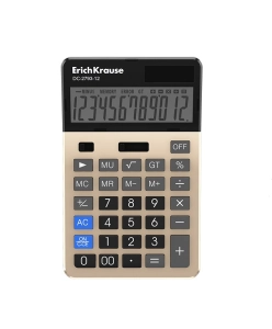 Հաշվիչ ErichKrause DC-2793-12 ||Калькулятор настольный 12-разрядов ErichKrause DC-2793-12 ||Calculator ErichKrause DC-2793-12 12-Digit Desktop 