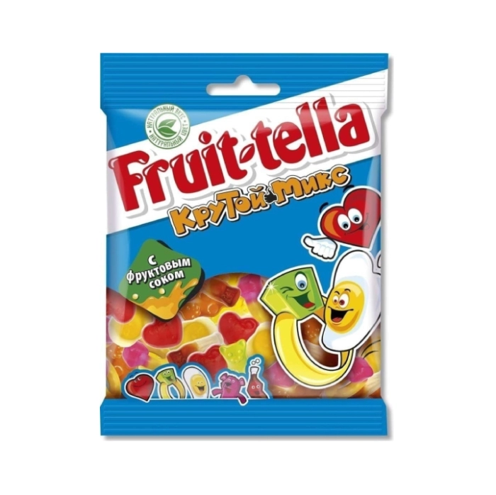 Մարմելադ Fruit-tella Крутой Микс 70գր ||Мармелад Fruit-tella Крутой Микс 70г ||Marmalade Fruit-tella Крутой Микс 70gr