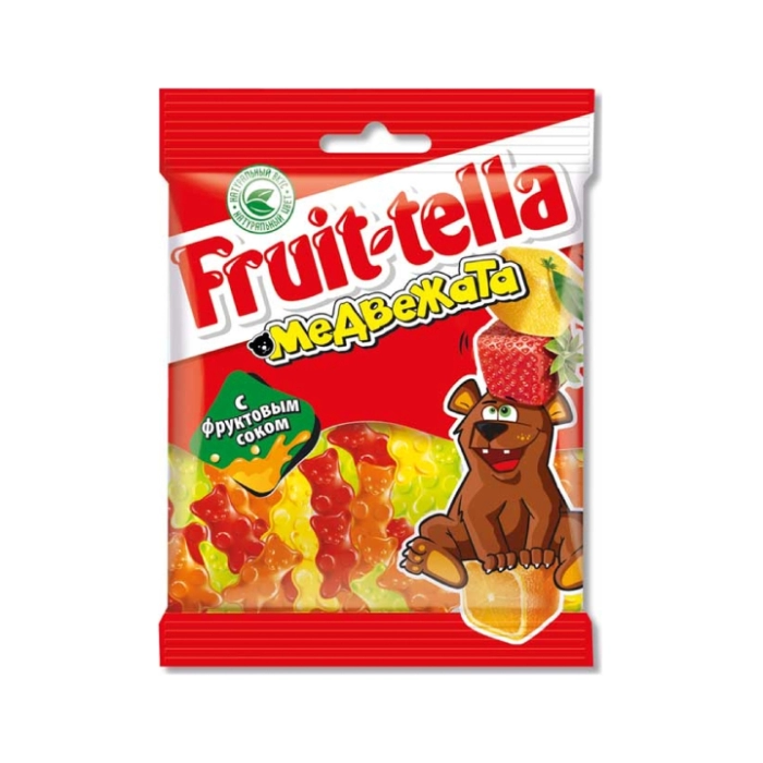 Մարմելադ Fruit-tella Медвежата 70գր ||Мармелад Fruit-tella Медвежата 70г ||Marmalade Fruit-tella Медвежата 70gr