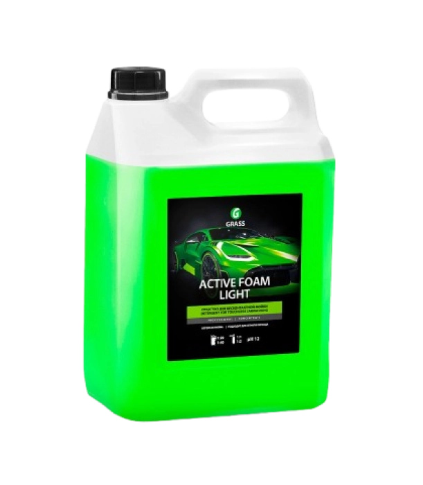 Շամպուն մեքենայի համար Grass Active Foam Light 5կգ ||Автошампунь, активная пена Grass «Active Foam Light» 5 кг ||Auto shampoo, active foam Grass 