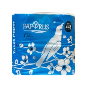 Զուգարանի թուղթ Papyrus 3 շերտ 4 հատ ||Туалетная бумага Papyrus 3 слоя 4 шт․ ||Toilet paper Papyrus 3 layers 4 pcs