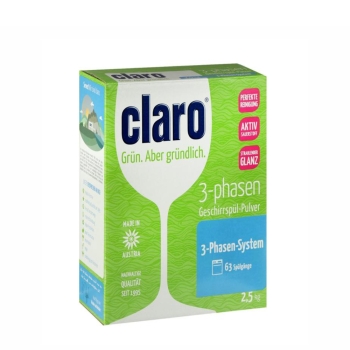 Փոշի Claro սպասք լվանալու մեքենայի 2,5 կգ 