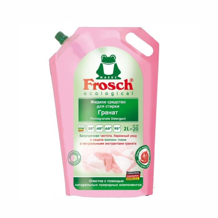 Հեղուկ-գել լվացքի Frosch գունավոր 2 լ