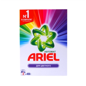 Լվացքի փոշի Ariel Automat գունավոր 450 գր ||Стиральный порошок Ariel Automat цветной 450gr