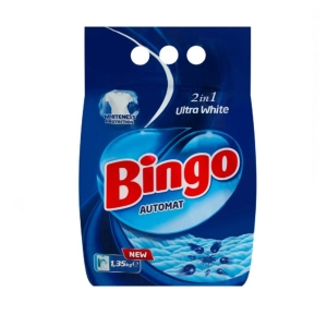 Լվացքի փոշի Bingo Automat սպիտակ 1,35 կգ ||Стиральный порошок Bingo Automat белый 1.35 кг