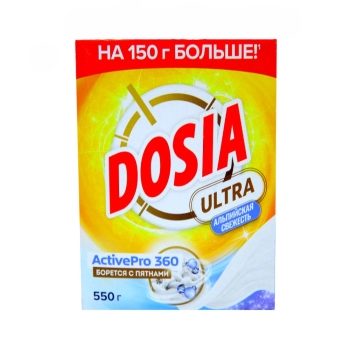 Լվացքի փոշի Dosia Ultra Automat սպիտակ 550 գր