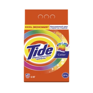 Լվացքի փոշի Tide Automat գունավոր 6 կգ  ||Стиральный порошок Tide Automat цветной 6 кг