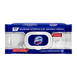  Ունիվերսալ մաքրության անձեռոցիկ  Domestos 80 հատ || Универсальная чистящая салфетка Domestos 80 шт. || Domestos universal cleaning cloth 80 pcs.