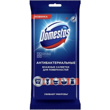  Универсальная чистящая салфетка Domestos 30 шт. 