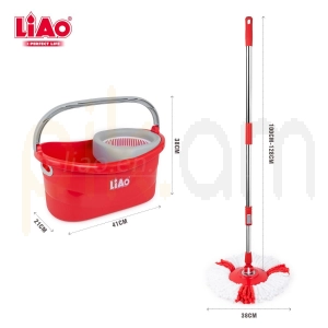 Հատակի Մաքրման Հավաքածու քամիչով (Մոպ) Liao LT2210 ||Комплект для уборки пола Liao с отжимом LT2210 ||Floor cleaning set Liao with dryer LT2210