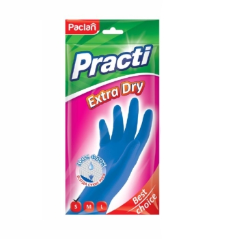 Ձեռնոց ռեզինե Paclan practi extra dry 