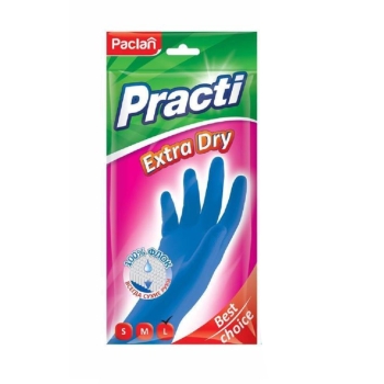 Ձեռնոց ռեզինե Paclan practi extra dry 