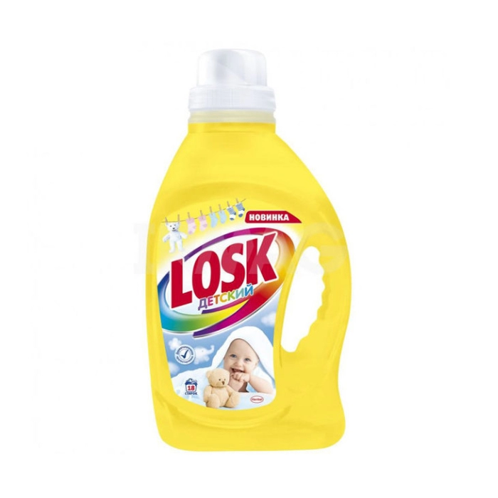 Հեղուկ-գել լվացքի Losk մանկական 1,17 լ 