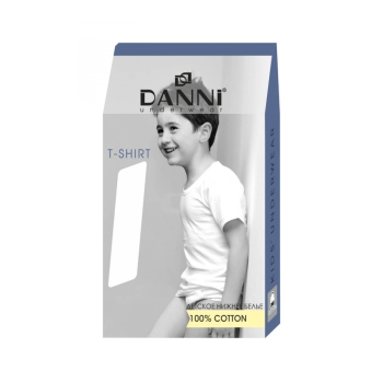 Շապիկ տղայի Danni կիսաթև սպիտակ 