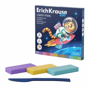 Պլաստիլին ErichKrause  EK Space Animals   12 գույն 61336 ||Пластилин ErichKrause  EK Space Animals  12 цвета 61336 ||Plasticine ErichKrause  EK Space Animals  12 colors 61336