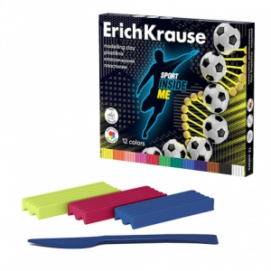 Պլաստիլին ErichKrause Sport DNA 12 գույն 61777 ||Пластилин ErichKrause Sport DNA 12 цвета 61777 ||Plasticine ErichKrause Sport DNA 12 colors 61777