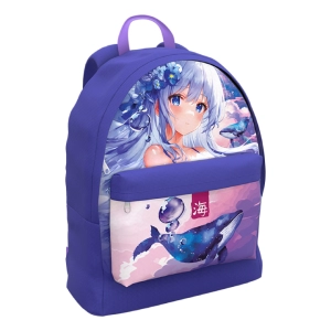 Դպրոցական պայուսակ ErichKrause Kawaii Whale 60132 ||Ученический рюкзак ErichKrause Kawaii Whale 60132 ||Student bags ErichKrause Kawaii Whale 60132